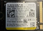 Western Digital Wd 512GB Pcie GEN4 X4 Nvme Ssd - SN740 / Sddptqd. Fixed Price $50.00.