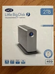 Lacie Little Big Disk Thunderbolt 2TB - External Hard Drive Brand New. Fixed Price $238.43.