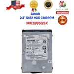 Toshiba MK3265GSX 320GB 2.5" Sata Hdd 7200RPM Laptop Hard Drive. Fixed Price $21.00.