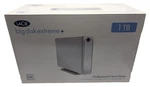Lacie Big Disk Extreme+ 1TB, External, 7200 Rpm-professional Hard Drive-open Box. Fixed Price $79.87.