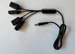 Buffalo Four Port Usb 2.0 Squid Octopus 41" Cable Hub Model BSH4U07 Black. Fixed Price $6.99.