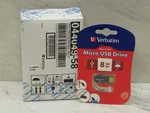 Lot Of 12 Verbatim Store Go Usb Drive 8GB New. Fixed Price $59.50.