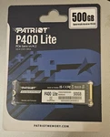 Patriot P400 Lite 500GB Nvme Gen 4X4. Fixed Price $85.00.