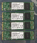 Lot Of Transcend TS64GMTS800 M.2 Ssd 64GB. Fixed Price $75.00.