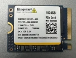 Kingston 1TB 2230 Ssd M.2 Nvme Pcie GEN4 OM3SGP41024K2. Fixed Price $129.99.