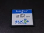 SSD-C12MI-3038 Silicon Systems 128 Mb Memory Card Cf. Fixed Price $74.14.
