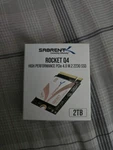 Sabrent Sb-rocket NVME4 2TB Internal M.2 2280 Solid State Drive Gen. Fixed Price $300.00.