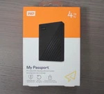 Western Digital My Passport - 4TB Portable Hdd Black. Fixed Price $189.00.