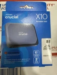 Micron Crucial X10 8TB External Usb-c Portable Ssd Blue New Sealed. Fixed Price $775.00.