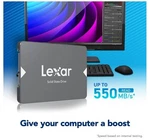 Lexar 1TB 2.5" Sata Iii Internal Ssd Up To 550MB/S Read Gray LNS100-1TRBNA. Fixed Price $193.33.