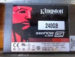 Kingston Ssdnow 240GB 2.5" SKC300S37A/240G Solid State Drive. Fixed Price $39.00.