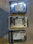 1.5TB Total Storage 3.5" Sata Hard Drives -see Notes. Fixed Price $30.00.