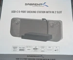 Sabrent Usb-c 6-PORT Docking Station Hdmi Ethernet M.2 Ssd Slot Tested. Fixed Price $39.99.
