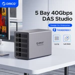 Orico 5 Bay Hard Drive Enclosure Das Solution Series USB3.0 110TB Hdd Alu Fan. Fixed Price $105.31.
