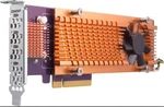 Qnap QM2-2P10G1TB 2X Nvme M.2 Ssd & 1X 10GBE Port Expansion Card. Fixed Price $135.00.
