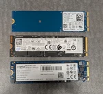 Lot Of 3 M.2 Ssd Solid State Drives 250GB 256GB Crucial Intel Western Digital. Fixed Price $89.99.