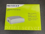 Netgear Usb Mini Print Server PS121. Fixed Price $16.00.