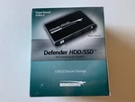 New Kanguru Defender 256GB Aes Hardware Encrypted KDH3B-256SSD USB3.0 Sealed. Fixed Price $65.00.
