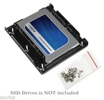 SSD/2.5" 3.5" Hd Internal Hardrive Bay Converter Mounting Adapter For Desktop. Fixed Price $21.88.
