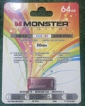 Monster Digital Colors 64GB Usb 3.0 Flash Drive Pink 80MB/S Metal Case. Fixed Price $14.00.