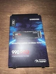 Samsung 990 Pro 2TB Nvme Pcie 4.0 M.2 2280 (MZ-V9P2T0B/AM) Internal Ssd. Fixed Price $300.00.