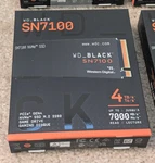 1X 4TB Black SN7100 Nvme Pcie GEN4 M.2 2280 Internal Gaming Ssd WDS400T4X0E. Fixed Price $499.99.