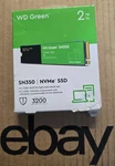 SN350 2TB M.2 Pcie Nvme Ssd - Black/green (WDS200T3G0C) Next Day Ship!. Fixed Price $278.99.