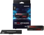 Samsung 990 Pro Heatsink 2TB Pcie Gen 4X4 Nvme M.2 2280 7450 Mb/s MZ-V9P2T0CW. Fixed Price $735.00.