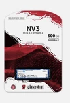 Kingston NV3 M.2 2280 500GB 4.0 Nvme Internal Solid State Drive Ssd New Sealed. Fixed Price $111.00.