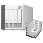 Qnap TS-433 Nas 4-BAY 3.5/2.5" Sata 4GB Ram Usb-a Lan With 12TB Hdd (4X3TB). Fixed Price $1335.78.