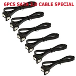 6X 18" 3.0 Cable Iii 6GB/S Right Angle Ssd Hdd Hard Drive, Blue. Fixed Price $6.95.