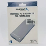 New Sabrent Thunderbolt M.2 Nvme Ssd Tool-free Enclosure EC-T3NS. Fixed Price $64.99.