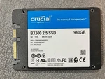 Crucial 960GB 2.5" 7MM Sata CT960BX500SSD1 Excellent Health Low Hours. Fixed Price $100.00.