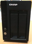 Qnap TS-221 2-BAY Network Attached Storage Nas Enclosure With Psu & Caddies. Fixed Price $150.53.
