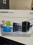 Linksys Cisco NMH300 Media Hub New Open Box Unused. Fixed Price $32.50.