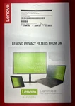 New, Genuine Lenovo 4XJ0L59637 Privacy Filter For X1 Yoga- Factory Sealed. Fixed Price $18.99.