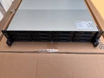 Synology Rackstation RS3618XS 12-BAY Nas Server 8GB Ram W/ 2X10GB Network Card. Fixed Price $1899.99.