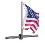 15 Stainless Steel Flag Pole Rail Mount From T304. Fixed Price $41.36.