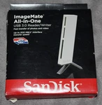 Sandisk Imagemate All-in-one Usb 3.0 Reader/writer SDDR-289-A20 New. Fixed Price $19.95.