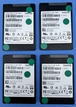 Lot Of 4 Sandisk X300 256GB 2.5" Ssd SD7SB6S-256G Wiped Tested Verified Healthy. Fixed Price $135.00.