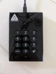 Apricorn Aegis Padlock Pro 1TB A25-PLE256-1000 Esata Usb Aes Encryption. Fixed Price $43.00.