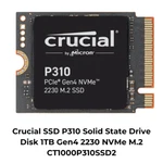 Crucial Solid State Drive Disk 1TB GEN4 2230 Nvme M.2 CT1000P310SSD2. Fixed Price $209.90.