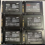 Lot Of 6 Samsung 250GB 2.5" Sata Ssd Drives 840EVO, Pro, 850 Evo!!!. Fixed Price $169.00.