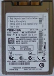 1.8" Toshiba 160GB 5400RPM 16MB Cache SATA2 Internal Hard Drive MK1633GSGF. Fixed Price $20.00.