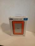 Lacie LAC9000298 Rugged Mini 2TB External Hard Drive - Orange. Fixed Price $78.00.