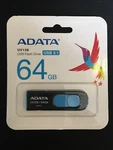 Adata Blue 64GB UV128 USB3.0 Flash Drive Brand New. Fixed Price $13.01.