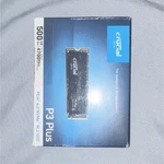Crucial Plus 500GB M.2 Nvme Pcie 4.0 Internal CT500P3PSSD8. Fixed Price $100.00.