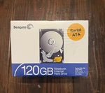New Seagate 120GB Notebook Internal Hard Drive Serial Ata 2.5" 5400RPM Sealed. Fixed Price $39.99.