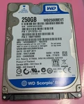 Western Digital WD2500BEVT-16A23T0 250GB Sata 2.5" Hdd Dcm Hhctjgnb 23SEP2011. Fixed Price $28.95.