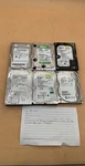 Western Digital WD10EADX 320GB 500GB 1TB Hard Drive Lot Of 6 For Parts/repair. Fixed Price $65.99.